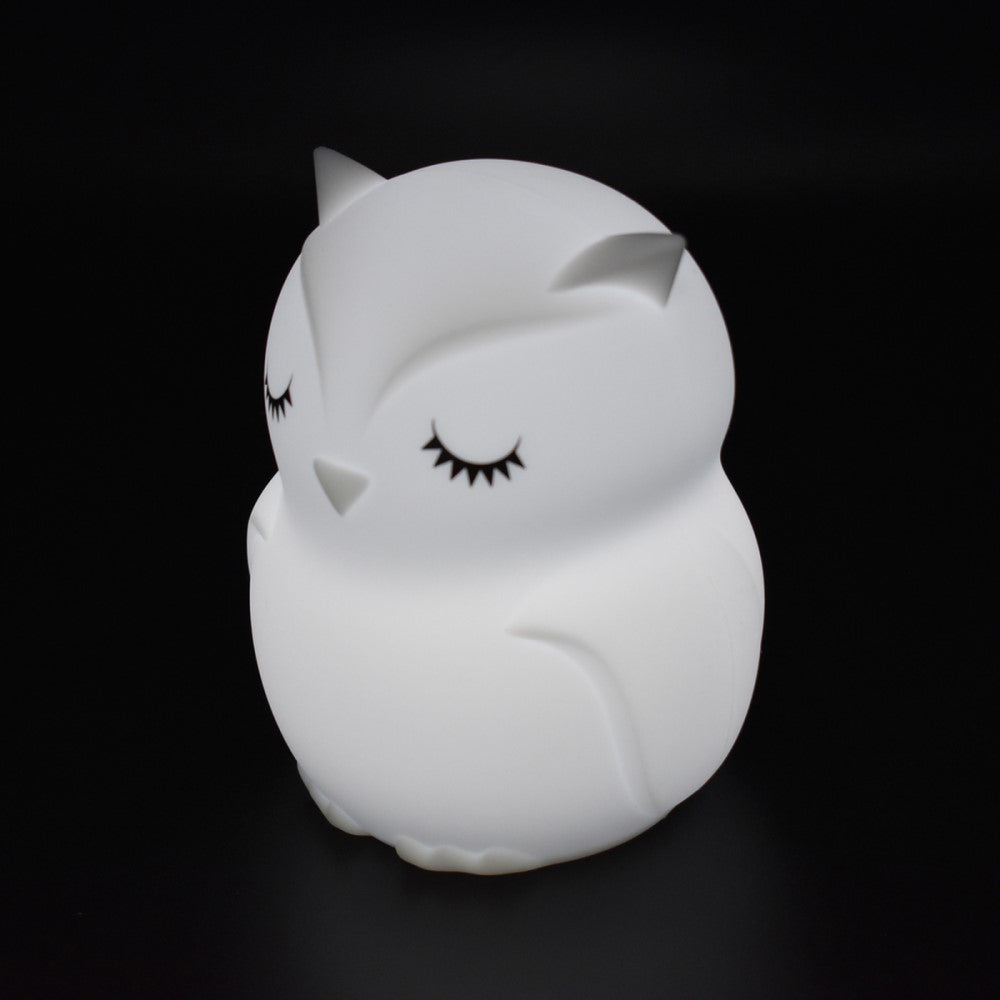 Kids Rechargeable Night Light With Remote Blinky the Owl