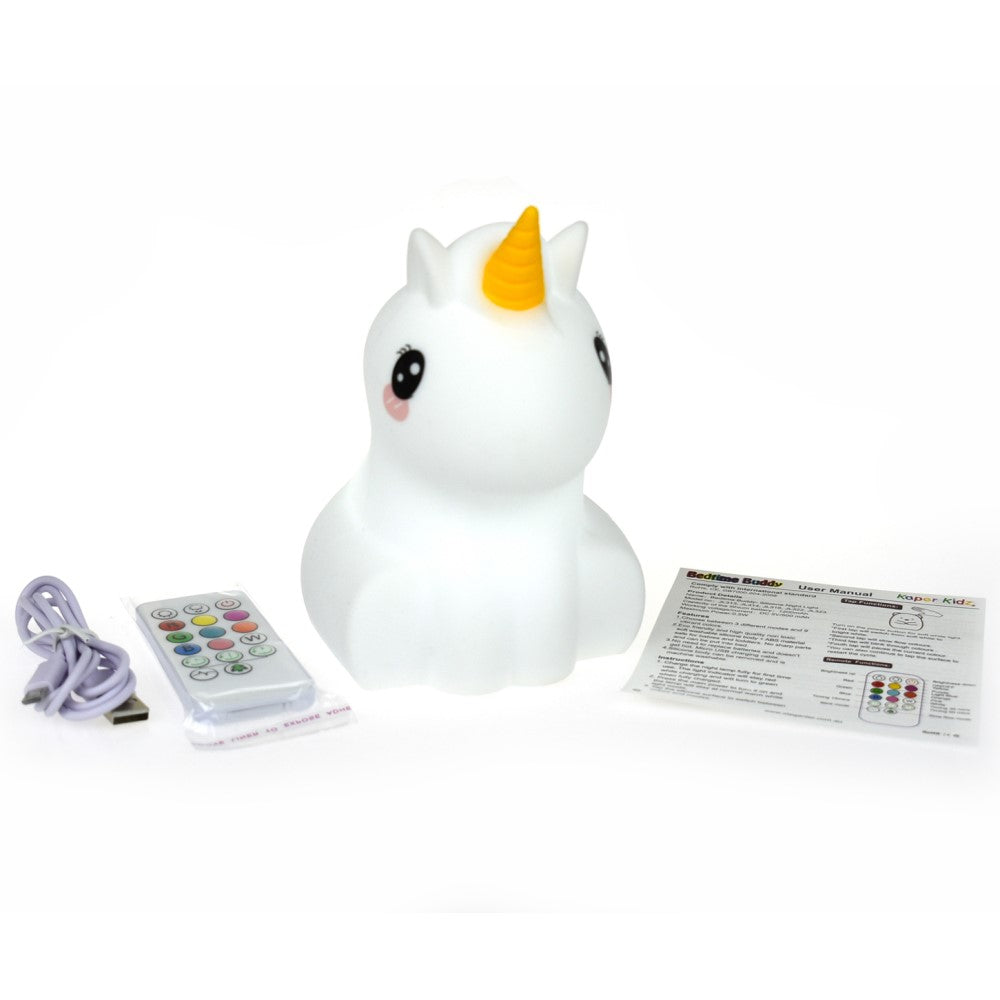 Kids Rechargeable Night Light With Remote Electra the Unicorn