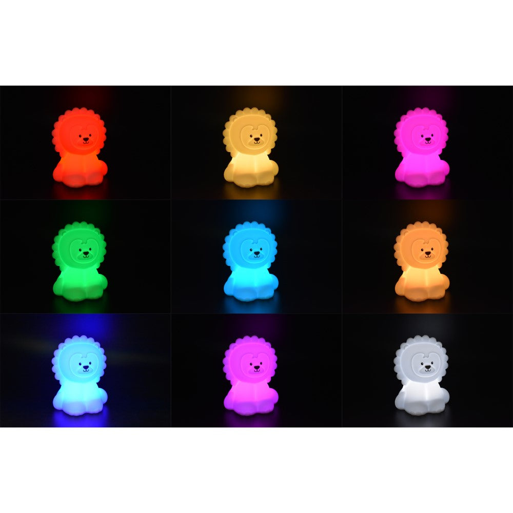 Kids Rechargeable Night Light With Remote Rory the Lion