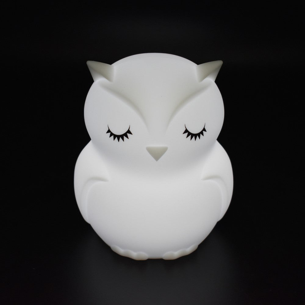 Kids Rechargeable Night Light With Remote Blinky the Owl