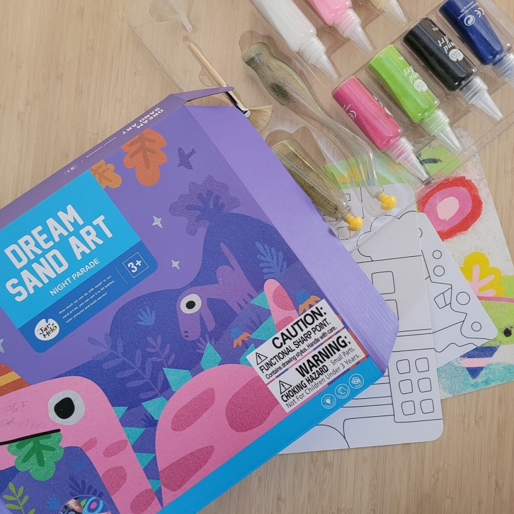 Kids Sand Art Craft Kit With Vases