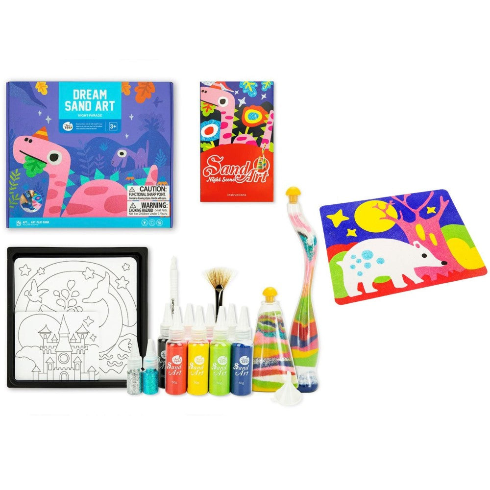 Kids Sand Art Craft Kit With Vases