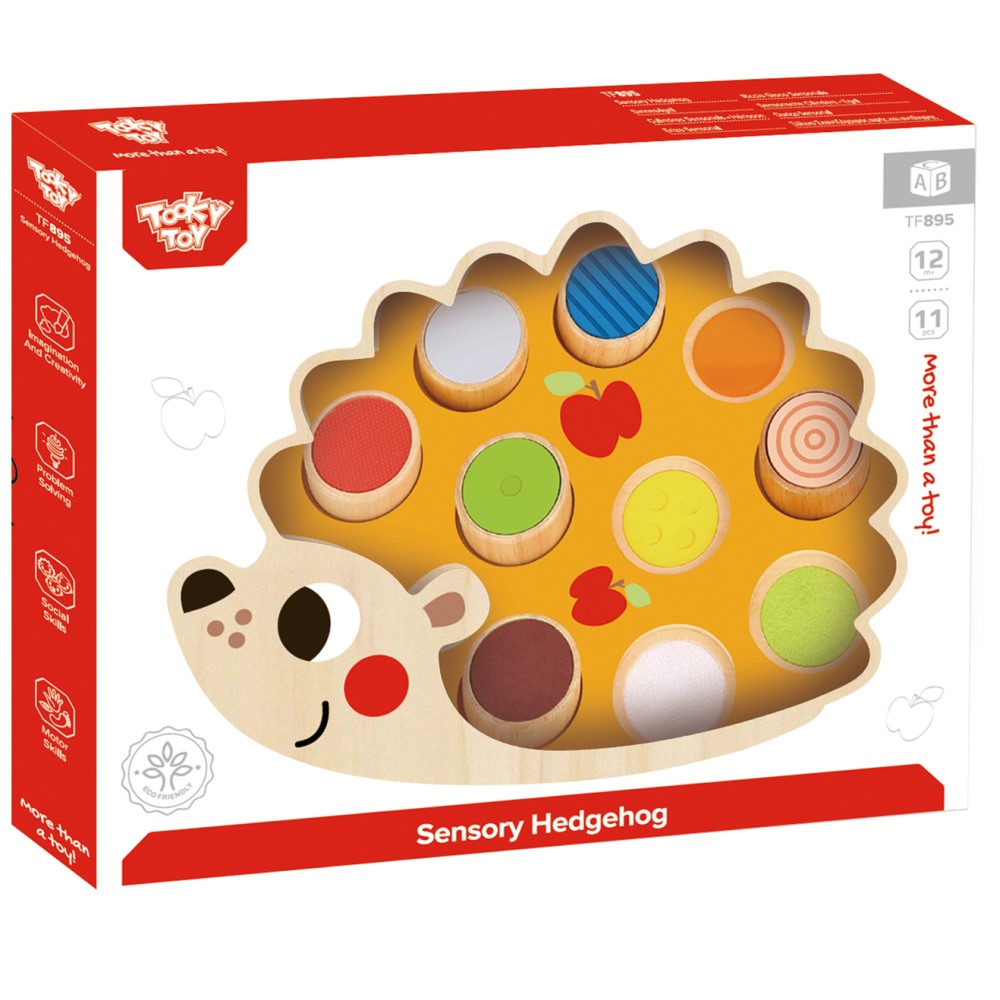 Toddlers Shape Sorter Game Hedgehog