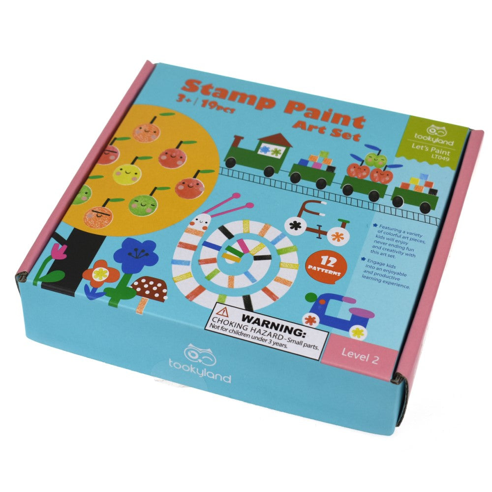 Kids Stamp Ink Paint Art Craft Kit
