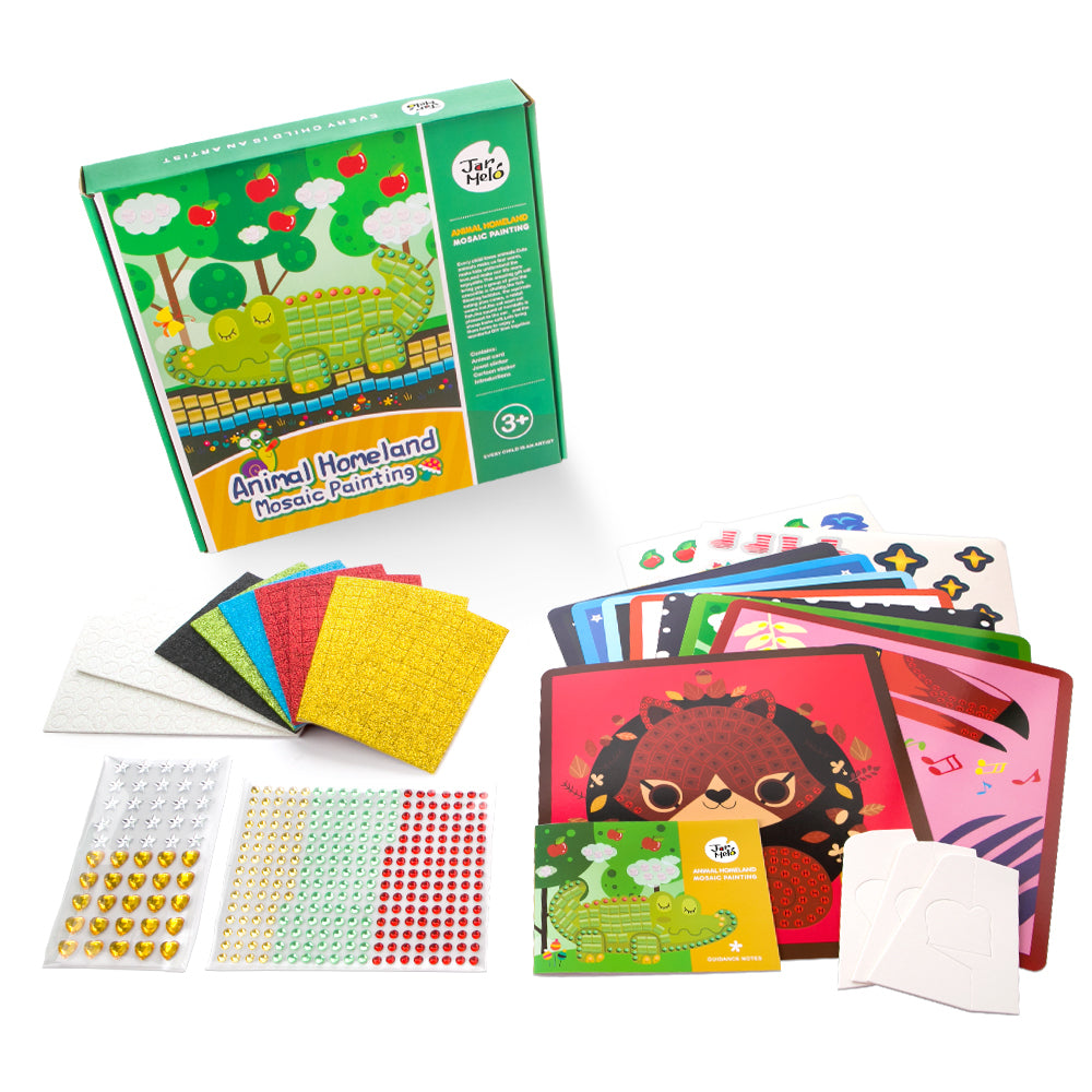Kids Tiles & Stickers Mosaic Craft Kit