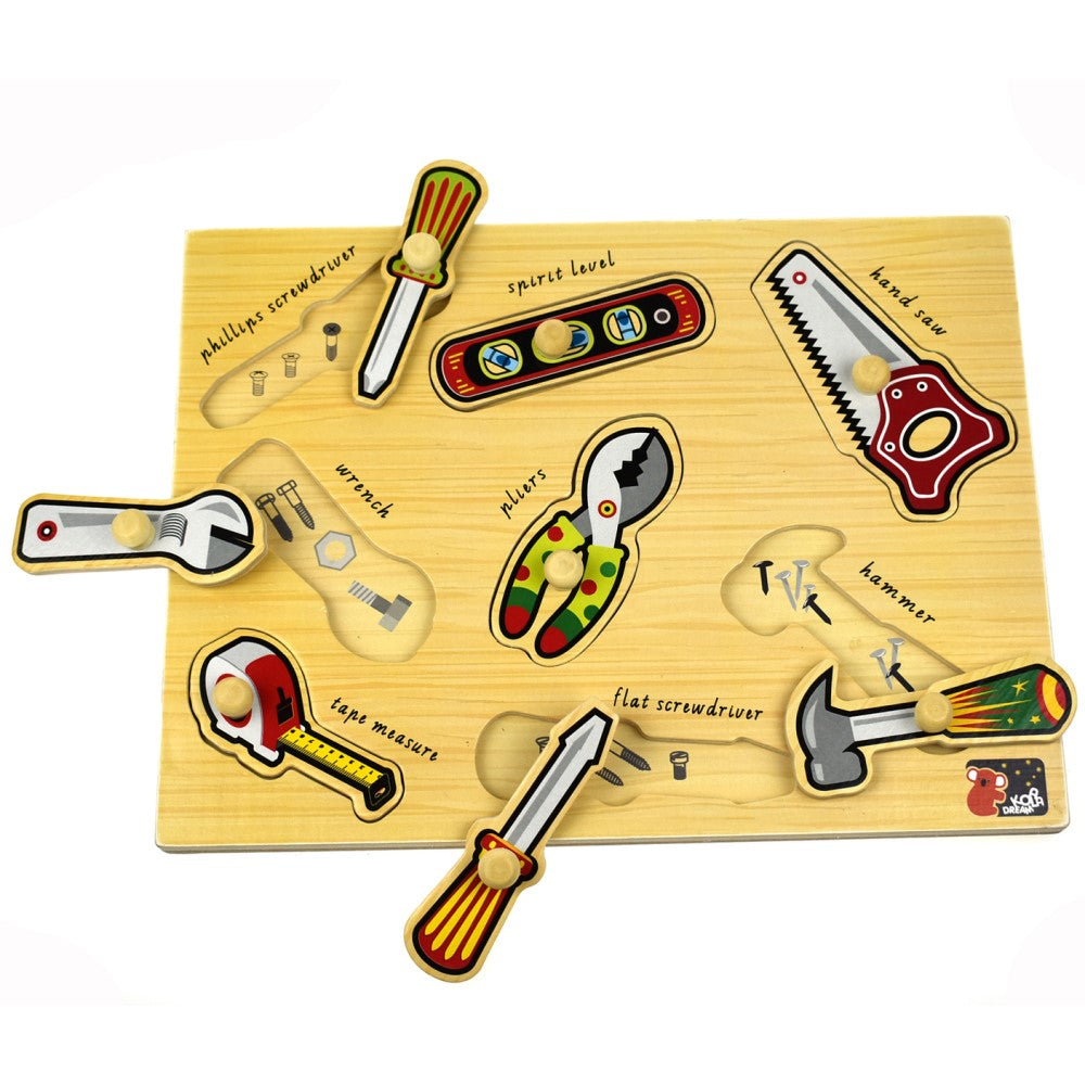 Toddlers Tools Shape Sorters Peg Puzzle
