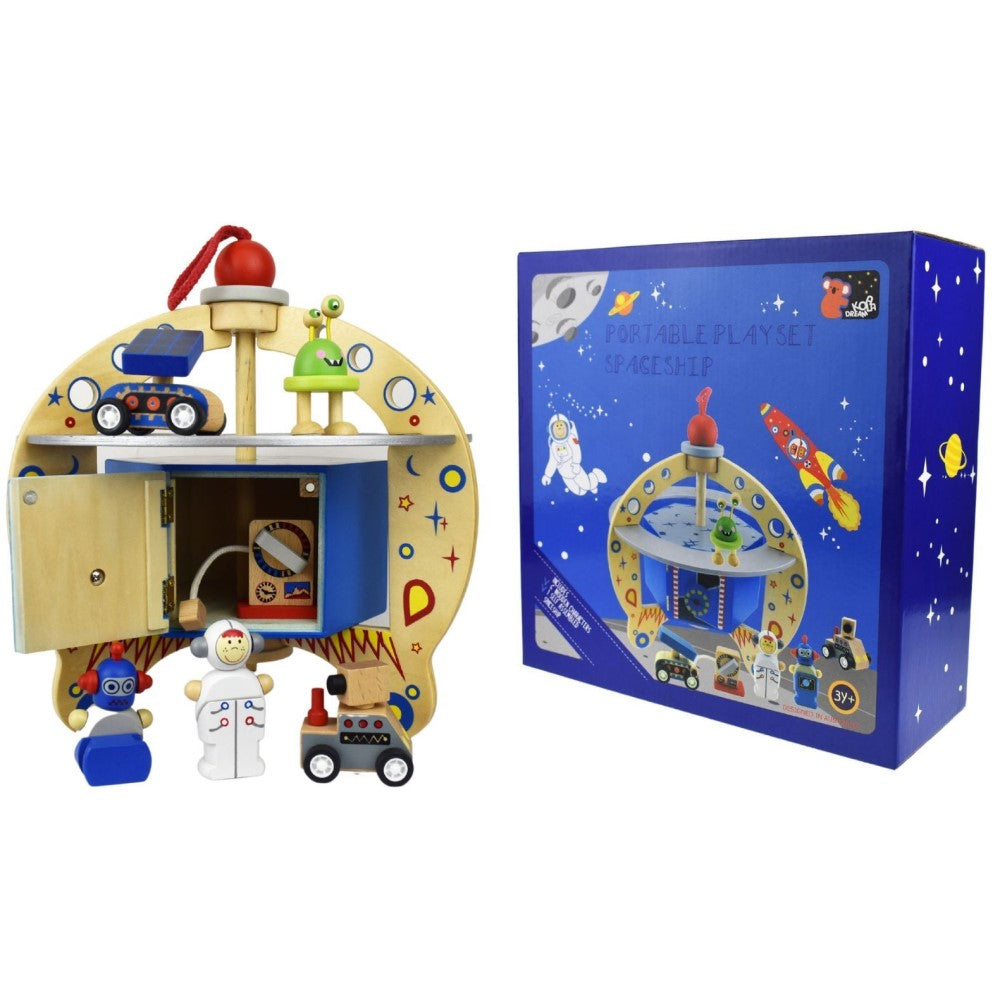Kids UFO Spaceship Playset