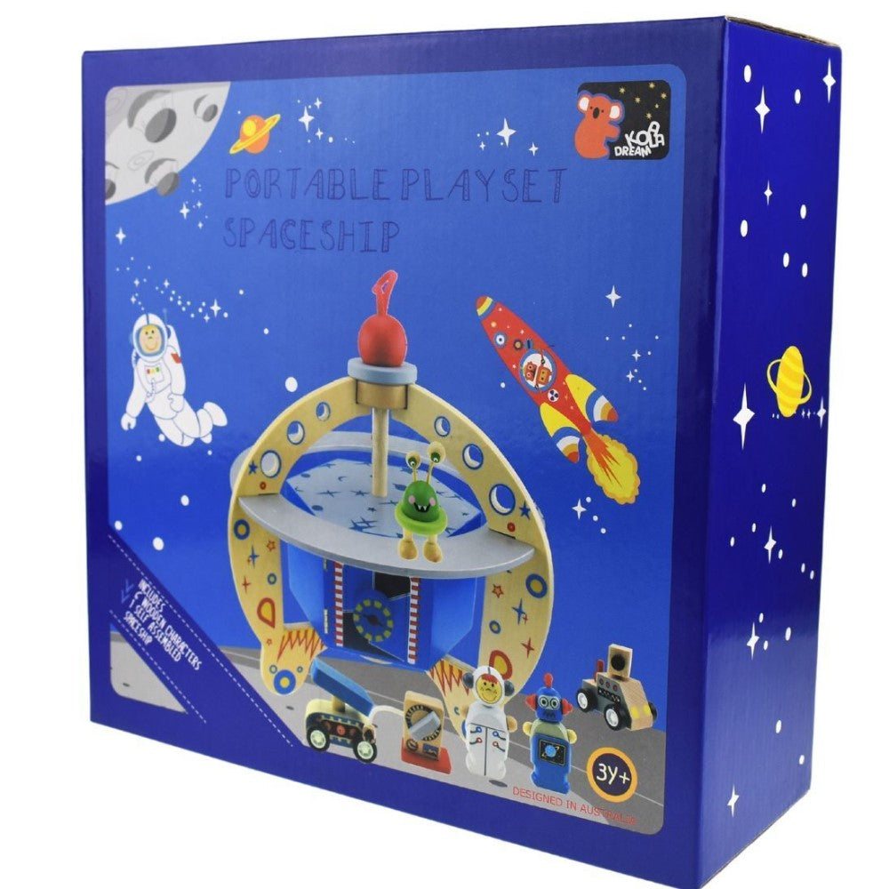 Kids UFO Spaceship Playset