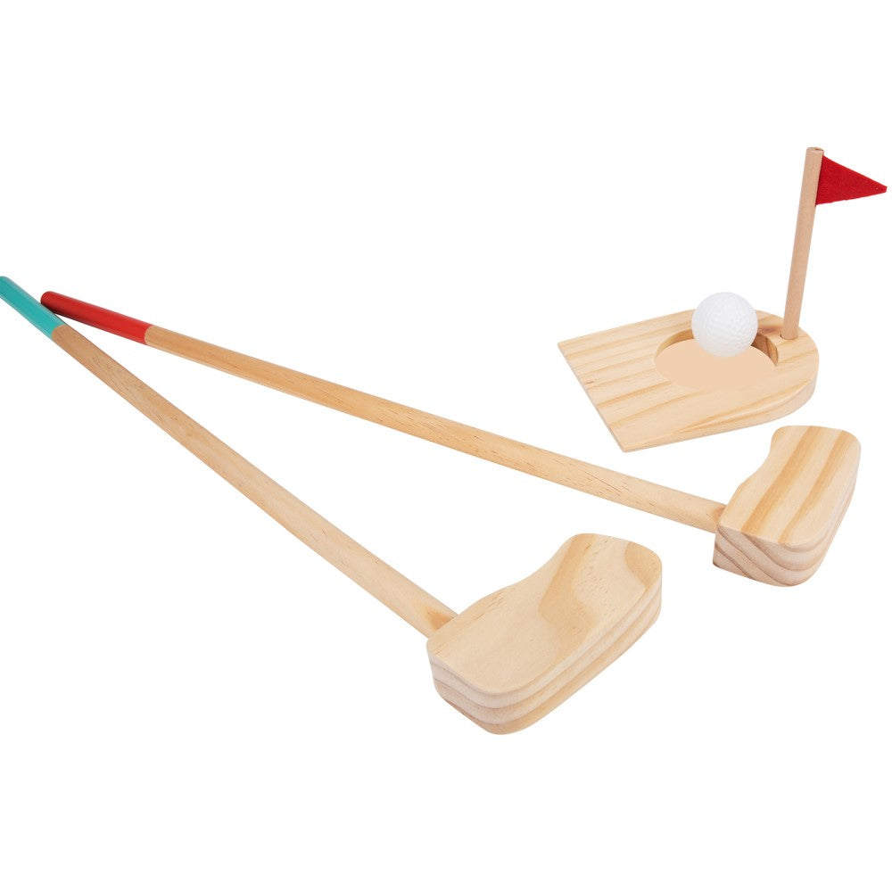 Kids Wooden Golf Lawn Game
