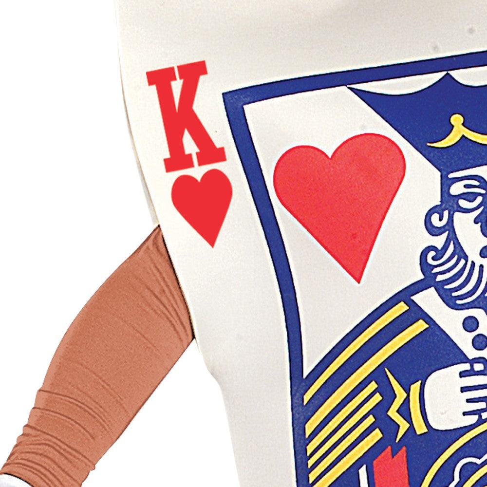King Of Hearts Playing Card Men's Costumes Standard