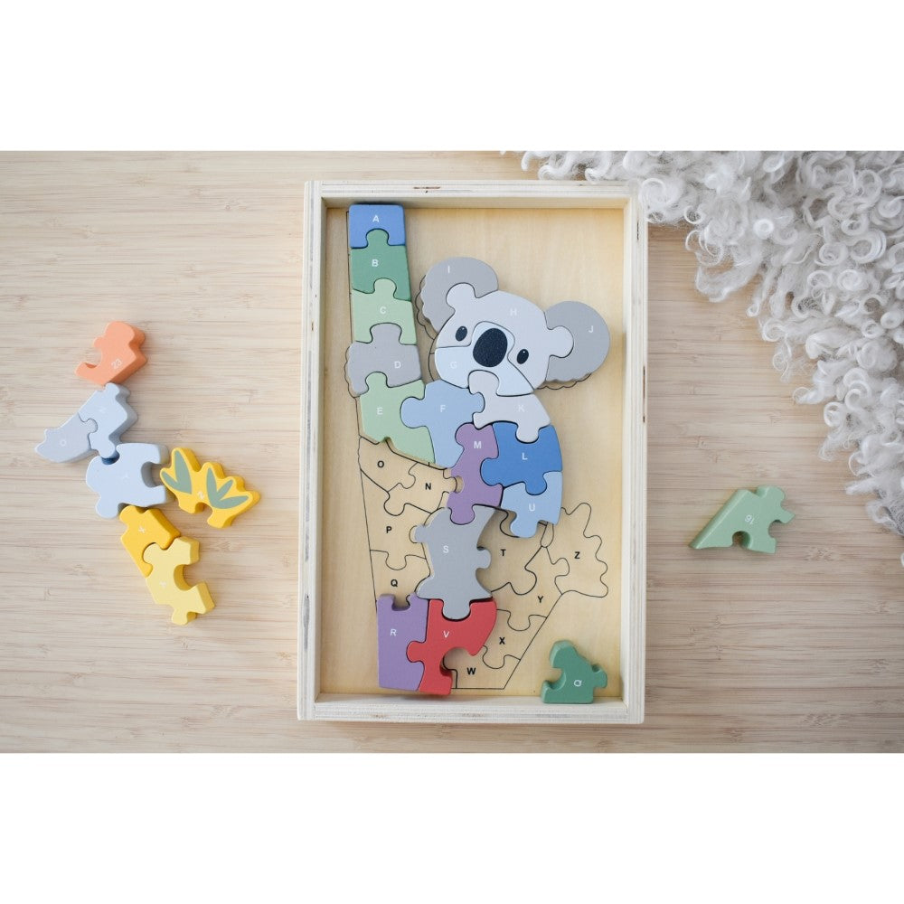 Koala A–Z Chunky Alphabet Wooden Puzzle