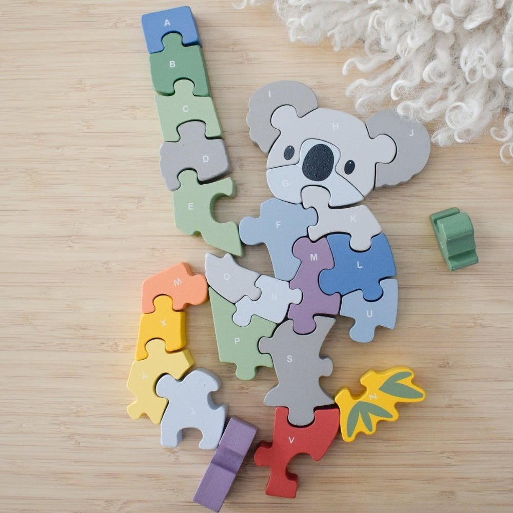 Koala A–Z Chunky Alphabet Wooden Puzzle