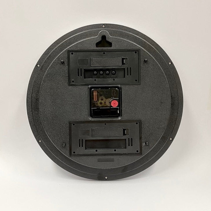 LCD Display Temperature & Humidity Wall Clock (Available in 2 Colors)