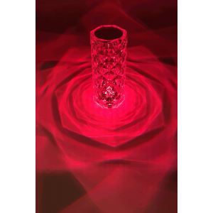 LED Crystal Diamond Rose 10 Colors Night Light