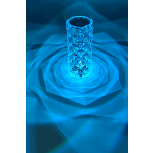 LED Crystal Diamond Rose 10 Colors Night Light