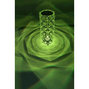 LED Crystal Diamond Rose 10 Colors Night Light