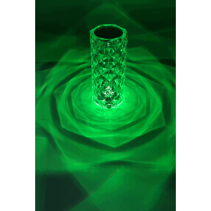 LED Crystal Diamond Rose 10 Colors Night Light