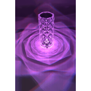 LED Crystal Diamond Rose 10 Colors Night Light