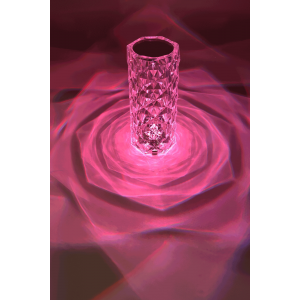 LED Crystal Diamond Rose 10 Colors Night Light