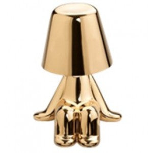LED Relaxing Thinker Touch Lamp Gold