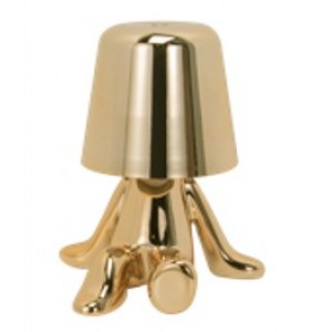 LED Sleepless Thinker Touch Lamp Gold