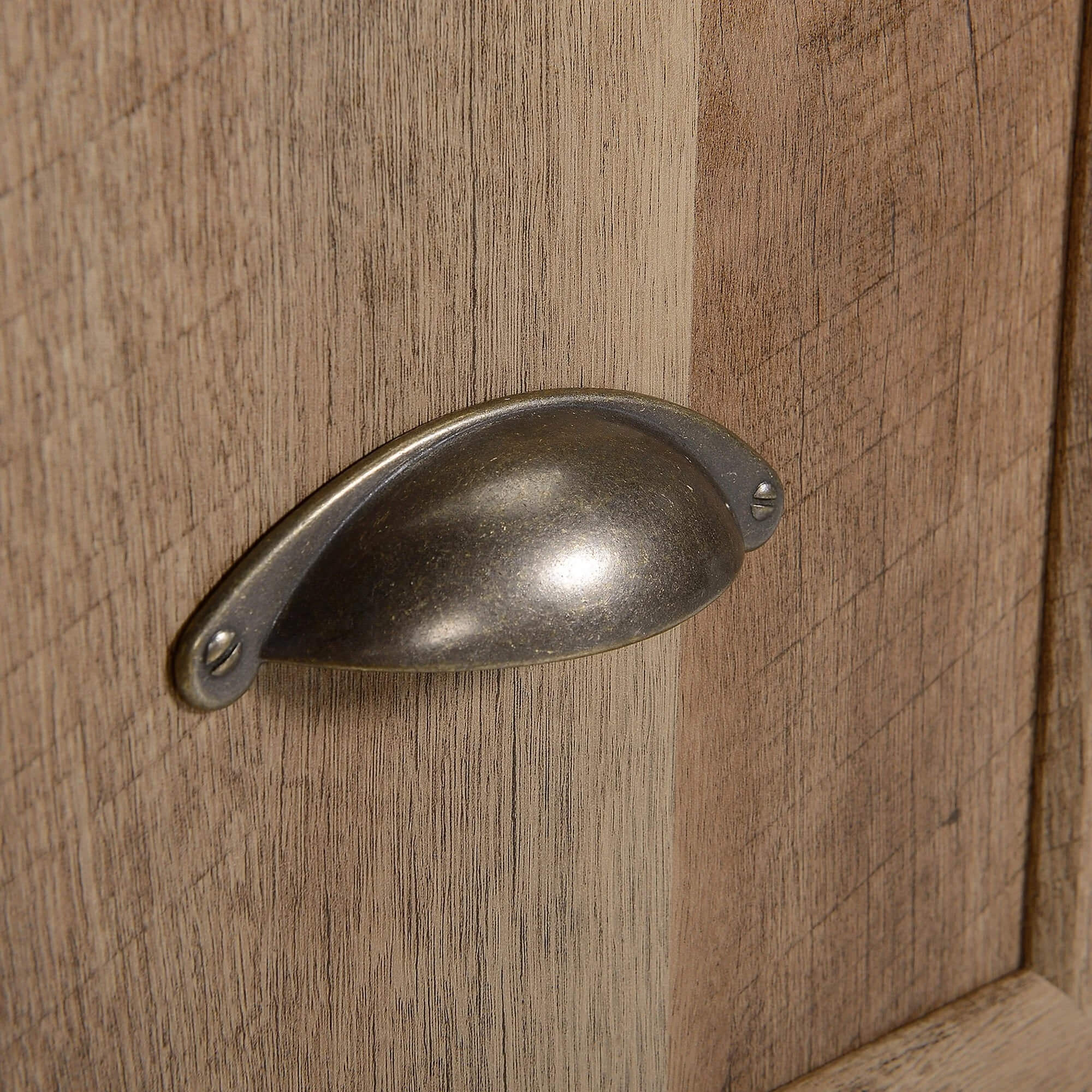 L Shaped Corner Desk Rustic Oak
