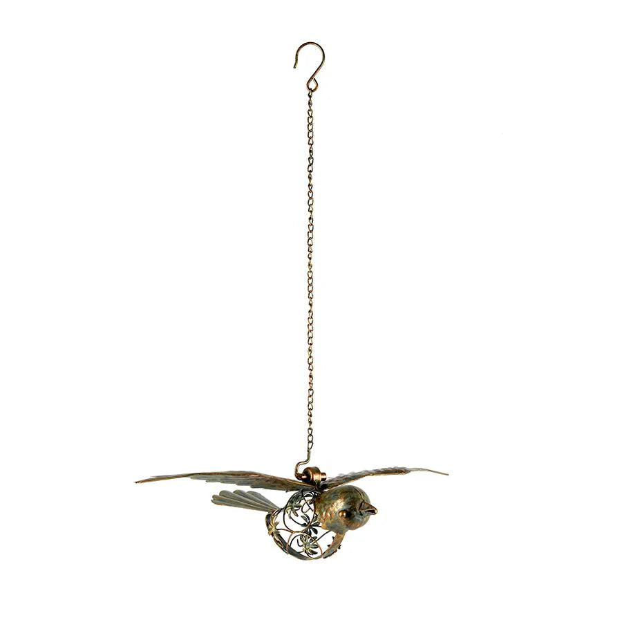 Large Metal Hanging Hummingbird - 60cms