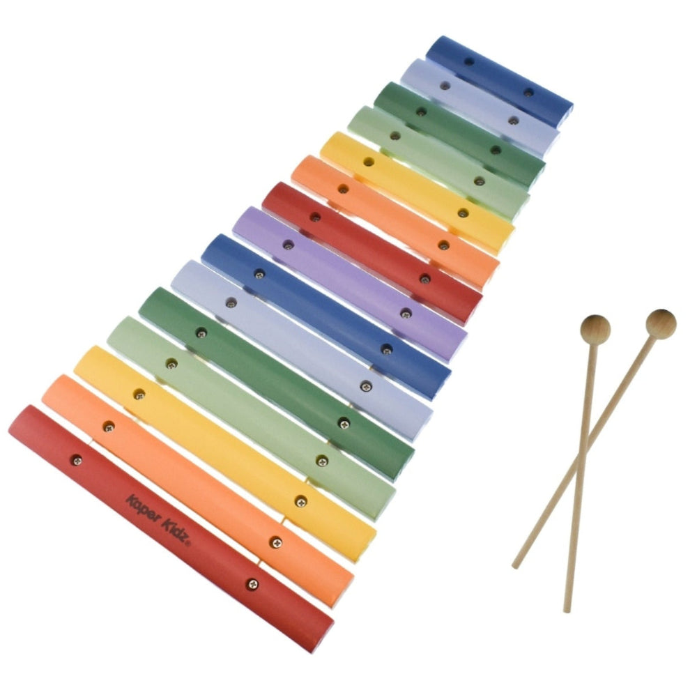 Large Rainbow Xylophone - 15-Bar Musical Delight