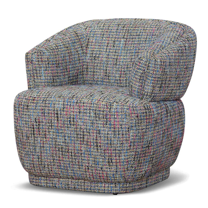 Lavish Luminary Lounge Armchair - Multicolor
