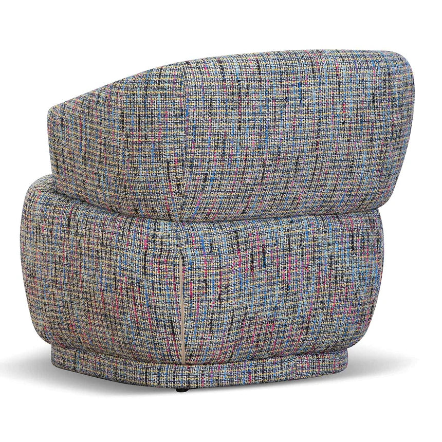 Lavish Luminary Lounge Armchair - Multicolor