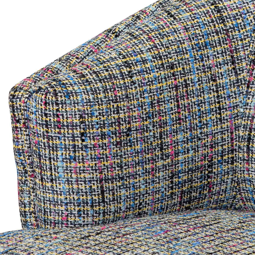 Lavish Luminary Lounge Armchair - Multicolor