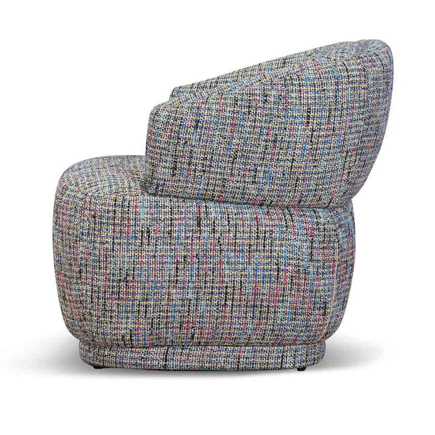 Lavish Luminary Lounge Armchair - Multicolor