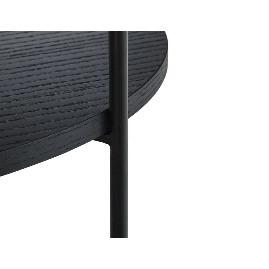 Layered Shadows Wooden Coffee Table 87cms (Available in 2 Colors)