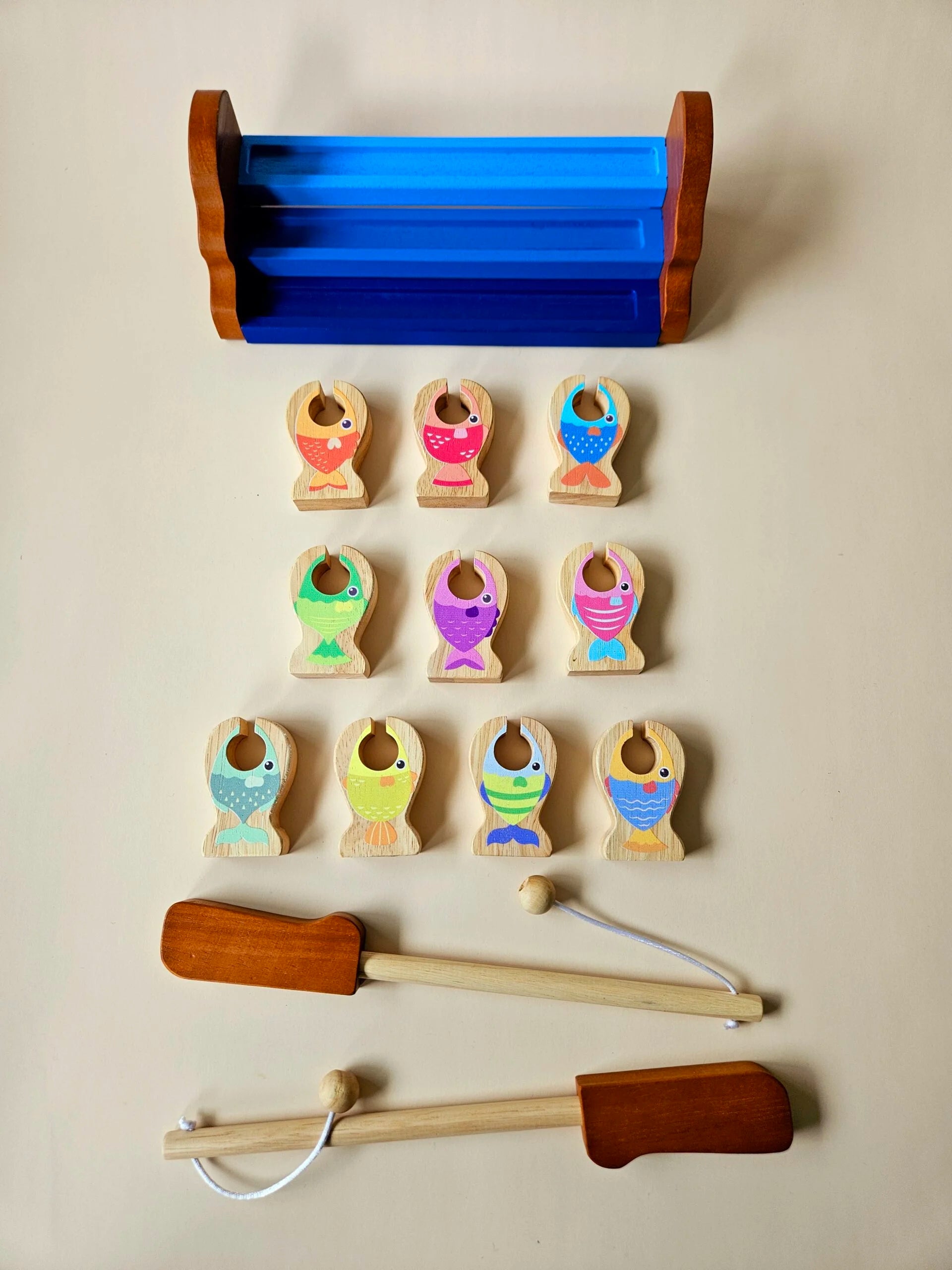 Learn & Play Colorful Fishing Set