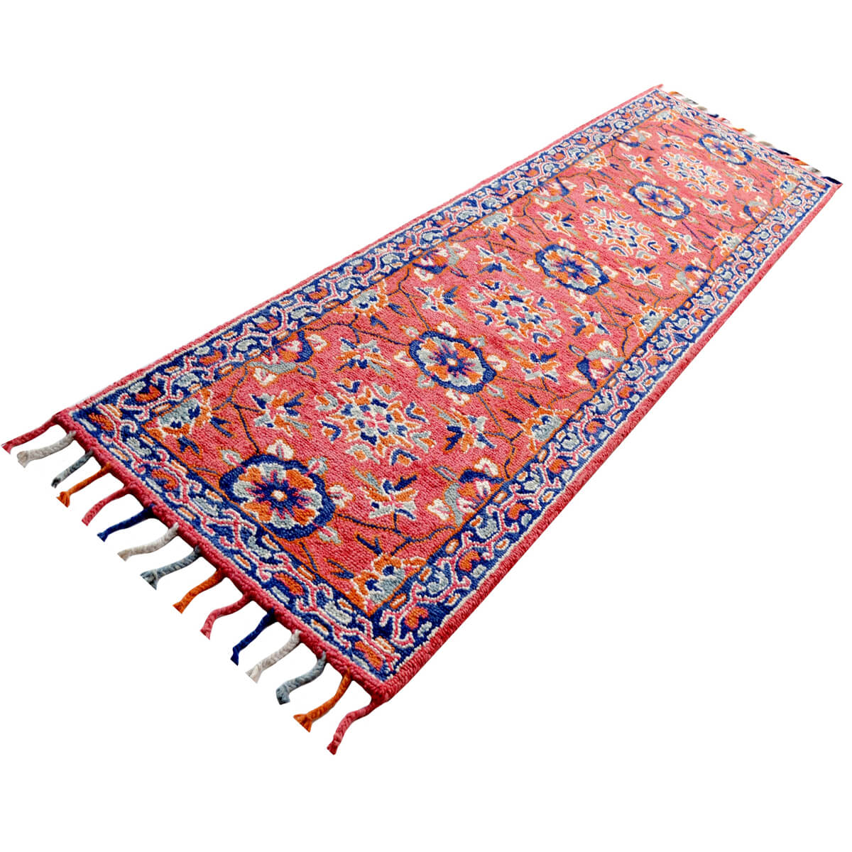 Leland Handmade Woolen Rug - Light Pink - Floor Runner