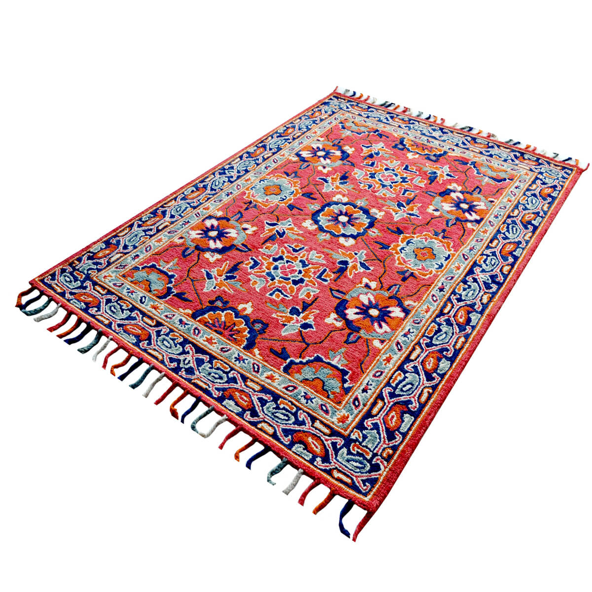 Leland Handmade Woolen Rug - Light Pink (Available in 3 Sizes)