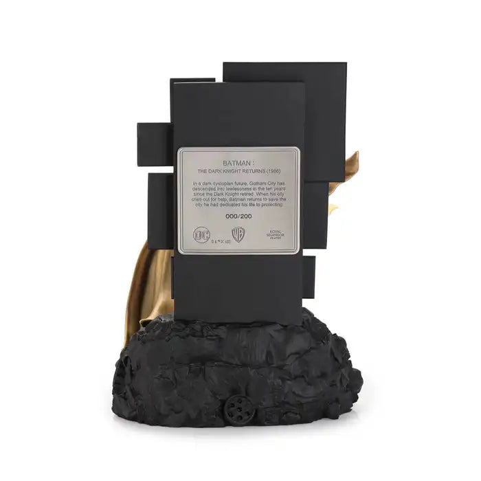 Limited Edition Batman The Dark Knight Returns Pewter Figurine - Gold