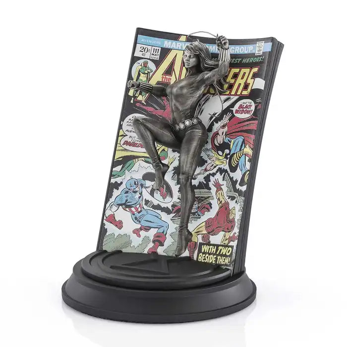 Limited Edition Black Widow Avengers Volume 1 Pewter Figurine - Black