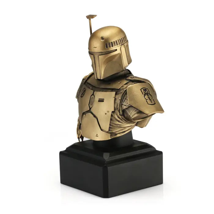 Limited Edition Boba Fett Pewter Bust - Gold