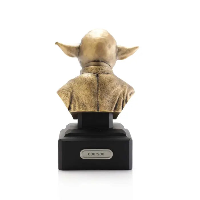 Limited Edition Collectible Pewter Yoda Bust (Available in 3 Colors)