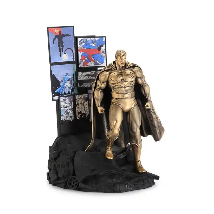 Limited Edition Gilt Superman - The Dark Knight Returns Pewter Figurine