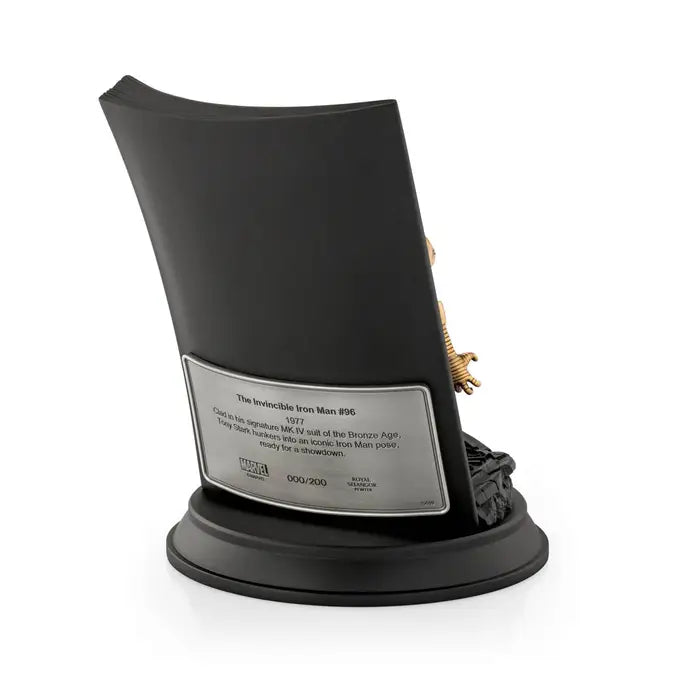 Limited Edition Gilt The Invincible Iron Man Pewter Figurine - Gold