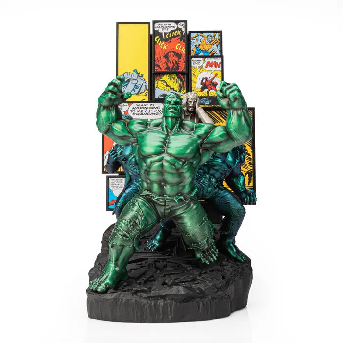 Limited Edition Incredible Hulk Origins Pewter Figurine - Green