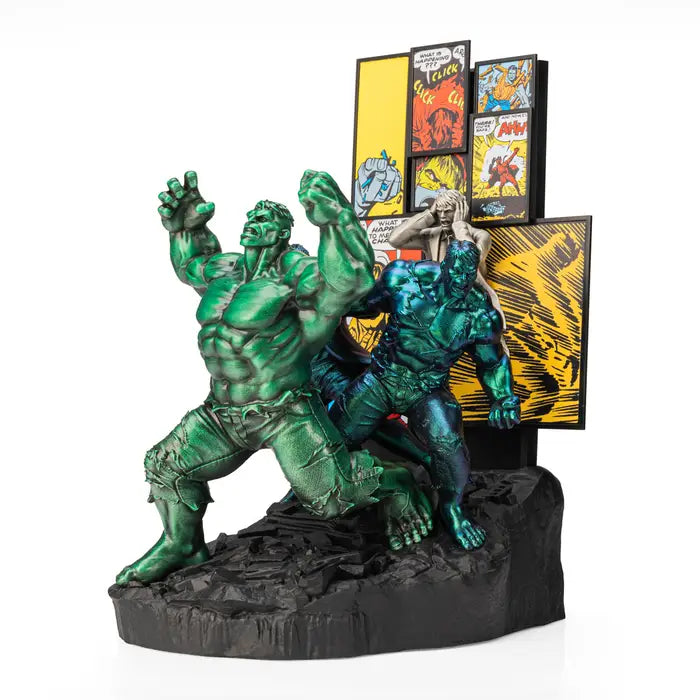Limited Edition Incredible Hulk Origins Pewter Figurine - Green