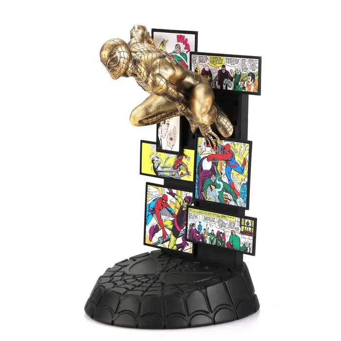 Limited Edition Origins Spider-Man Pewter Figurine - Gold