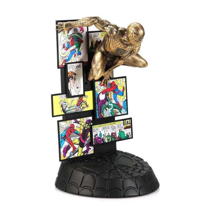 Limited Edition Origins Spider-Man Pewter Figurine - Gold