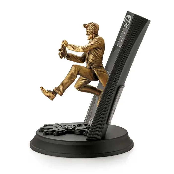 Limited Edition Silver Gilt Joker Pewter Figurine - Gold