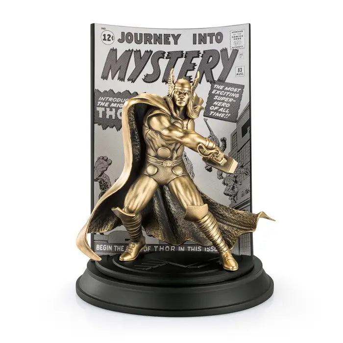 Limited Edition Thor Journey Into Mystery Volume 1 Pewter Figurine - Gold