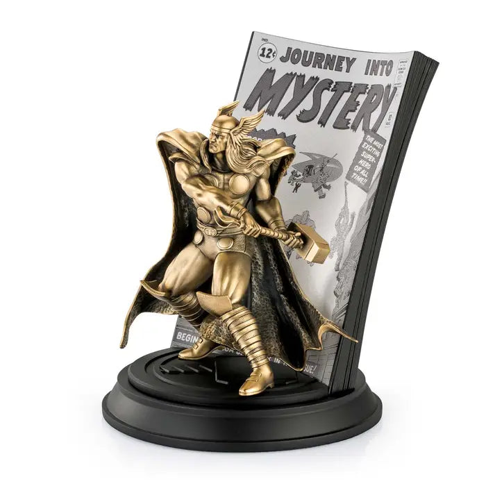 Limited Edition Thor Journey Into Mystery Volume 1 Pewter Figurine - Gold