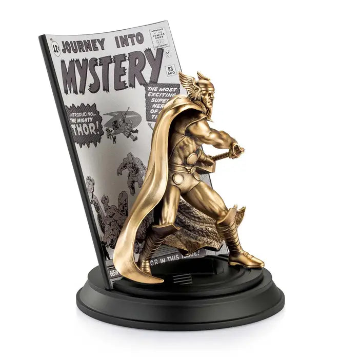 Limited Edition Thor Journey Into Mystery Volume 1 Pewter Figurine - Gold